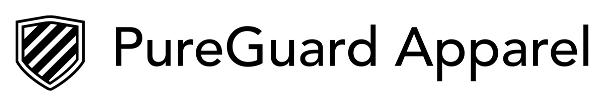 PureGuard Apparel logo (black version)