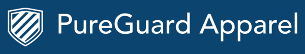 PureGuard Apparel logo (colour version with background)